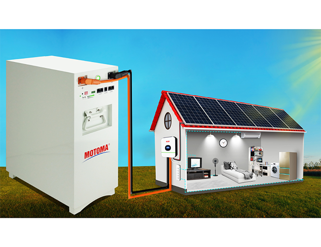 de Batterij van 51.2V 200Ah LiFePO4, MOTOMA-Lithiumbatterijen voor Zonnepanelen 1