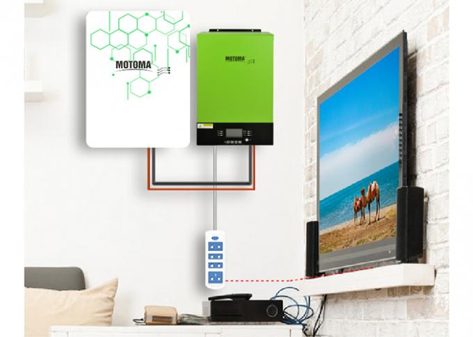 het Pak van de het Lithiumbatterij van 48V 100Ah LiFePO4 voor Zonneups 0