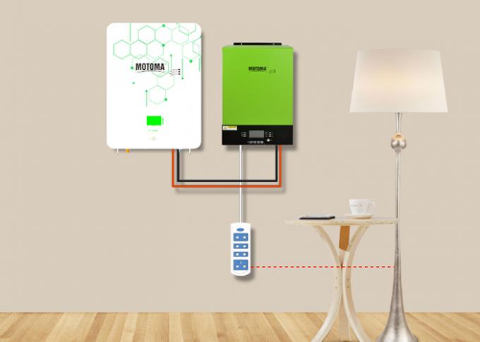 het Pak van de het Lithiumbatterij van 48V 100Ah LiFePO4 voor Zonneups 1