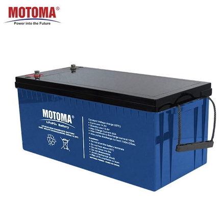 Navulbaar Zonne de Accupak van 12.8V 200Ah LiFePO4 met de Certificatie van Ce UL