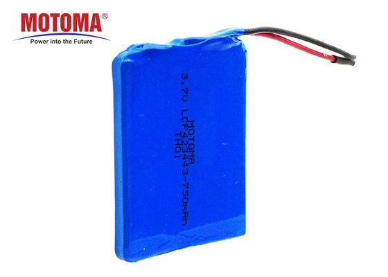 750mah Goedgekeurde het Polymeerbatterij IEC62133 UN38.3 MSDS van het 3,7 Volt Navulbare Lithium