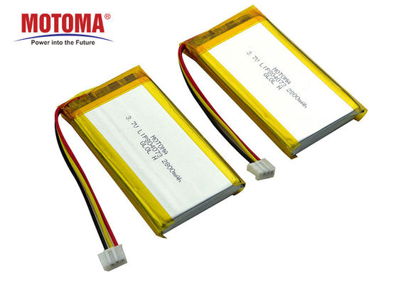 Batterij 3,7 V 2800mah van Lipo van het Motomaul1642 Goedgekeurde Lithium voor Detector
