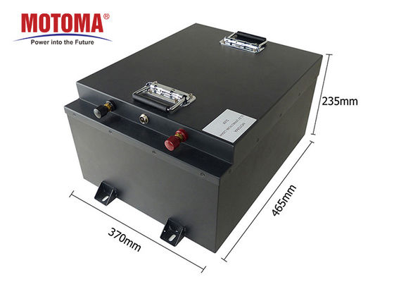 Het Pak 100% DOD van de elektrisch voertuig100ah Lifepo4 Ev Batterij Navulbaar met Soc-ontwerp