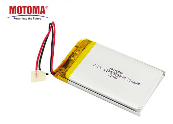 Elektronisch Speelgoedlithium Ion Battery 3,7 de Hoge Energiedichtheid van V 750mah