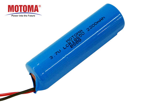 kopen Van de het Lithium het Cilindrische Batterij 3.7V 2200mah van MOTOMA LCR18650 Lithium Ion Battery online fabrikant