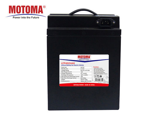 kopen het Lithiumbatterij van 48V 24Ah Lifepo4, Elektrische Motorfietslifepo4 Batterij met BMS online fabrikant
