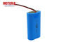 Cilindrisch Lithium Ion Battery Pack 3,7 V 4400mAh voor de Flitslichten van Speelgoedhulpmiddelen