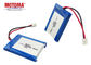 De Batterijpak 3.7V 700mAh 6x30x38mm van de hoge Energiedichtheid IOT