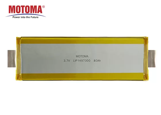 De navulbare Batterij 3.7V LIP1497300 80Ah van Lithiumlipo met 500+-het Leven van de Tijdencyclus